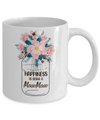 Happiness Is Being MawMaw Life Flower MawMaw Gifts Mug Coffee Mug | Teecentury.com