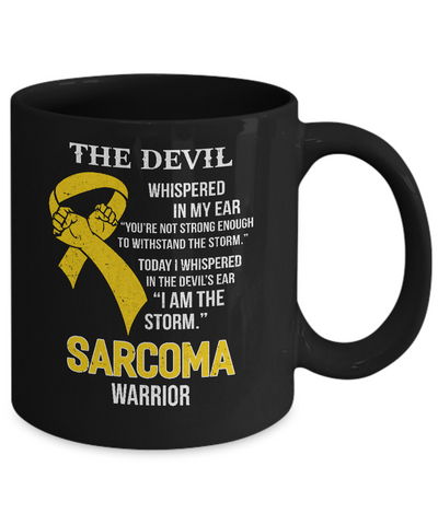 I Am The Storm Support Sarcoma Awareness Mug Coffee Mug | Teecentury.com