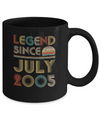 Legend Since July 2005 Vintage 17th Birthday Gifts Mug Coffee Mug | Teecentury.com