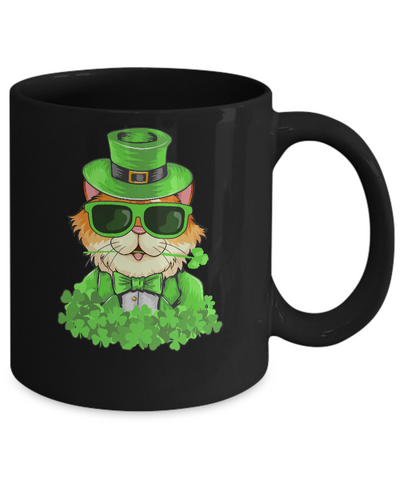 Lepurrchaun St. Patrick's Day Cat Leprechaun Paddy Day Mug Coffee Mug | Teecentury.com