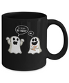 Funny Ghost Halloween Pizza Costume Mug Coffee Mug | Teecentury.com