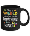 In A World Where You Can Be Anything Be Kind Autism Mug Coffee Mug | Teecentury.com