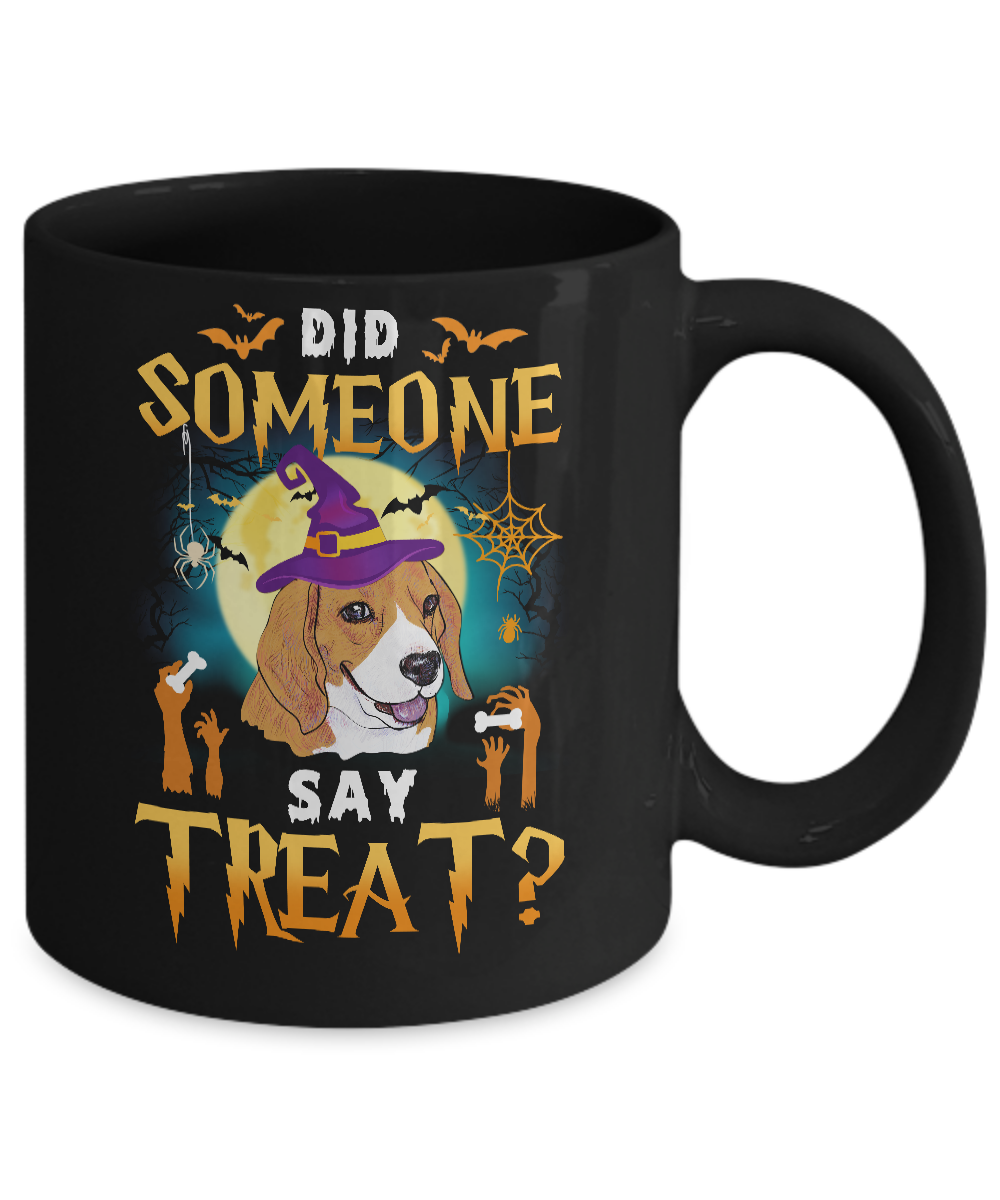 Did Someone Say Treat Beagle Halloween Costume Mug Coffee Mug | Teecentury.com