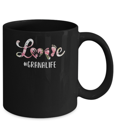 Love Granalife Matching Grandchild And Grana Gifts Mug Coffee Mug | Teecentury.com