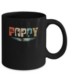 Vintage Fishing Poppy Father's Day Gift Mug Coffee Mug | Teecentury.com