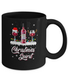 Christmas Spirits Santa Hat Wine Funny Christmas Gifts Mug Coffee Mug | Teecentury.com