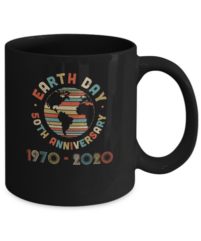 Earth Day 50th Anniversary 1970 Retro Sunset Gifts Mug Coffee Mug | Teecentury.com
