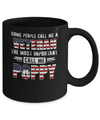 Some People Call Me A Veteran Poppy Fathers Day Gifts Mug Coffee Mug | Teecentury.com