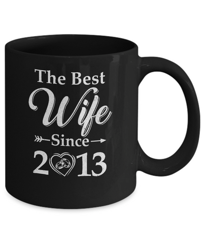 9th Married Together Anniversary Since 2013 Wife Husband Mug Coffee Mug | Teecentury.com