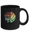 Yeah I Play Like A Girl Volleyball Girl Mug Coffee Mug | Teecentury.com