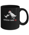 Godmother Saurus T-Rex Dinosaur Gift For God-Mother Mug Coffee Mug | Teecentury.com