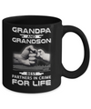 Grandpa And Grandson Best Partners In Crime For Life Mug Coffee Mug | Teecentury.com