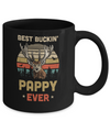 Vintage Best Buckin' Pappy Ever Gift For Father Day Mug Coffee Mug | Teecentury.com