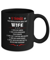 5 Things You Should Know About My Wife Dogs Husband Mug Coffee Mug | Teecentury.com
