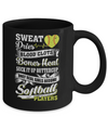Real Girls Become Softball Players Mug Coffee Mug | Teecentury.com