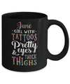 Tattoos Pretty Eyes Thick Thighs June Girl Birthday Mug Coffee Mug | Teecentury.com