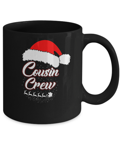 Cousin Crew Matching Family Funny Christmas Mug Coffee Mug | Teecentury.com
