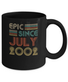 Epic Since July 2002 Vintage 20th Birthday Gifts Mug Coffee Mug | Teecentury.com
