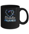 Dragonfly Diabetes Awareness Mug Coffee Mug | Teecentury.com