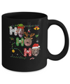 Christmas Ho Ho Ho Pit Bull Lover Funny Xmas Gift Mug Coffee Mug | Teecentury.com