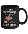 I Am Dreaming Of A Pink Christmas Flamingo Gifts Mug Coffee Mug | Teecentury.com