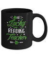 One Lucky Reading Teacher St Patricks Day Irish Gift Mug Coffee Mug | Teecentury.com