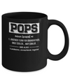 Pops Gifts Grandpa Definition Fathers Day Mug Coffee Mug | Teecentury.com
