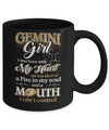 I'm A Gemini Girl Lipstick May June Funny Zodiac Birthday Mug Coffee Mug | Teecentury.com