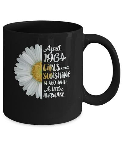 April Girls 1964 58th Birthday Gifts Mug Coffee Mug | Teecentury.com