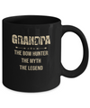 Grandpa The Bow Hunter The Myth The Legend Funny Hunting Mug Coffee Mug | Teecentury.com