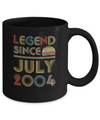 Legend Since July 2004 Vintage 18th Birthday Gifts Mug Coffee Mug | Teecentury.com