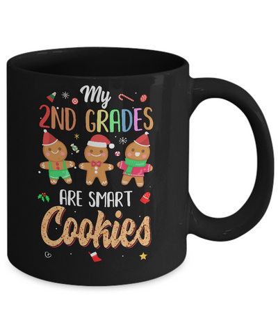 Teacher My 2nd Graders Are Smart Cookies Christmas Mug Coffee Mug | Teecentury.com
