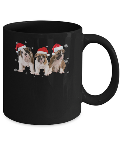 Funny Bulldogs Puppies Christmas Dog Gift Mug Coffee Mug | Teecentury.com