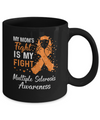 My Mom's Fight Is My Fight Multiple Sclerosis Mug Coffee Mug | Teecentury.com