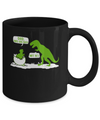 Dad Does God Exist Dinosaurs Funny Mug Coffee Mug | Teecentury.com