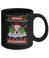 Bulldog Merry Woofmas Ugly Christmas Sweater Mug Coffee Mug | Teecentury.com