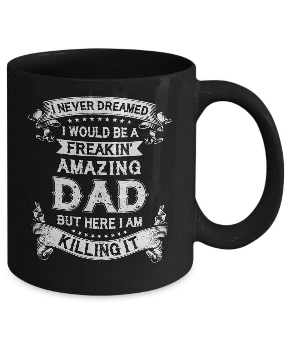 Dad Established Est 2024 Girl Newborn Daddy Father Coffee Mug Dad Established Est 2024 Girl Newborn Daddy Father Coffee Mug