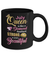 July Girls Queen Is Diamond Strong Beautiful Mug Coffee Mug | Teecentury.com