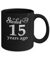 15Th Wedding Anniversary Married Couples 2007 Husband Wife Mug Coffee Mug | Teecentury.com