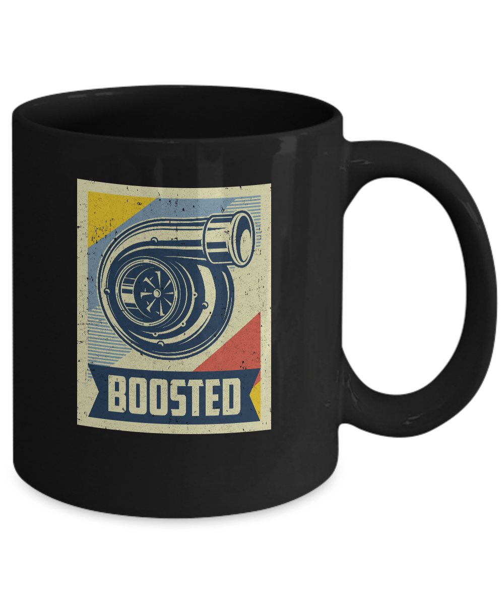 Vintage Turbo Car Boost Turbocharger Lag Retro Race Mug Coffee Mug | Teecentury.com