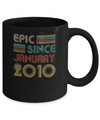 Epic Since January 2010 Vintage 12th Birthday Gifts Mug Coffee Mug | Teecentury.com