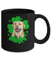 Labrador St. Patrick's Day Clovers Mug Coffee Mug | Teecentury.com