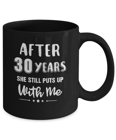 30Th Wedding Anniversary Funny Husband Gift Mug Coffee Mug | Teecentury.com