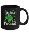 School Gift Lucky To Be A Principal St Patricks Day Mug Coffee Mug | Teecentury.com