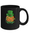 Shamrock Basketball Leprechaun St Patricks Day Mug Coffee Mug | Teecentury.com