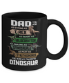 Dad You're My Favorite Dinosaur T-Rex Fathers Day Mug Coffee Mug | Teecentury.com