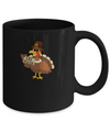 Thanksgiving Day Turkey Funny Sayings Eat Pizza Mug Coffee Mug | Teecentury.com