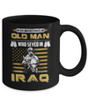 Never Underestimate An Old Man Who Served In Iraq Mug Coffee Mug | Teecentury.com