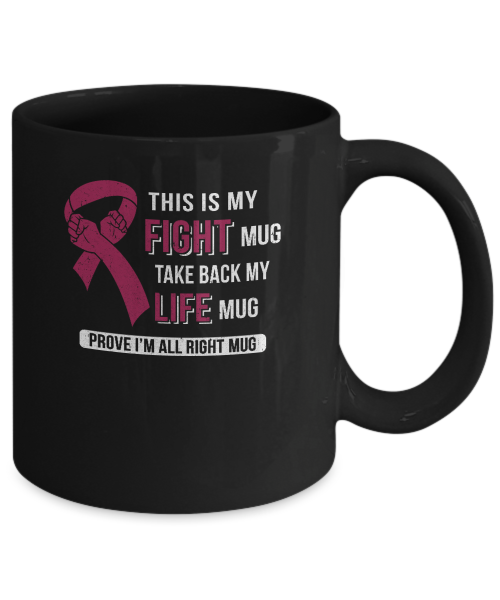 This Is My Fight Multiple Myeloma Awareness Mug Coffee Mug | Teecentury.com