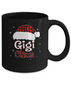 Santa Gigi Claus Red Plaid Family Pajamas Christmas Gift Mug Coffee Mug | Teecentury.com